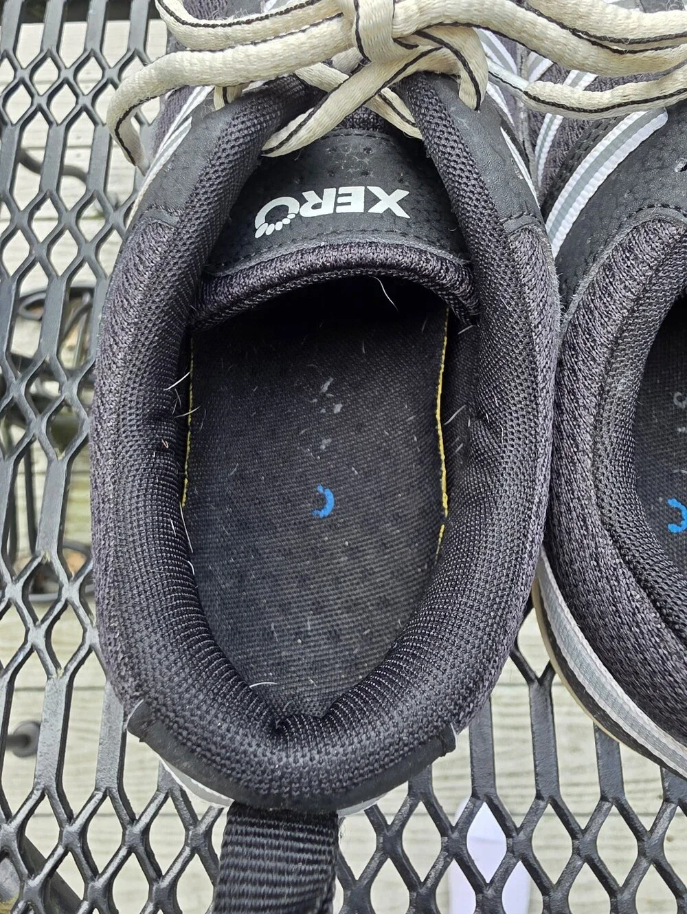 Women's Gently Used Prio Xero Black And White Shoes